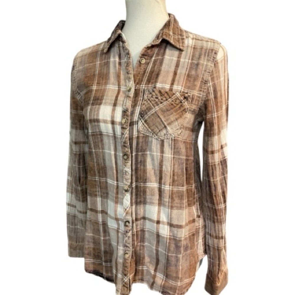 Maurices Plaid Ladies Shirt